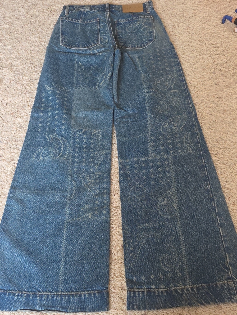 EUC Spell Road Trip Wide-Leg Denim Jeans - Picture 10 of 11